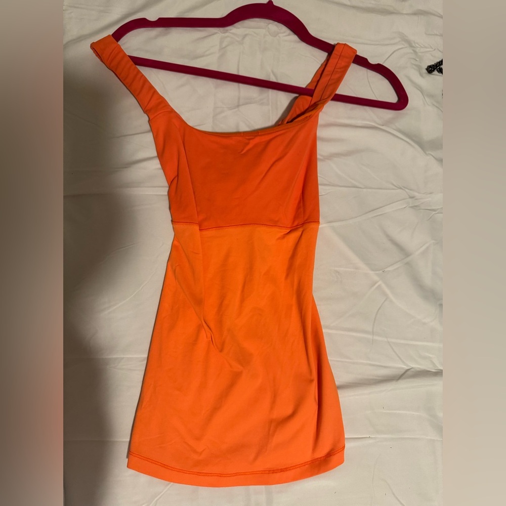 Lululemon Orange Halter Top -Size 6